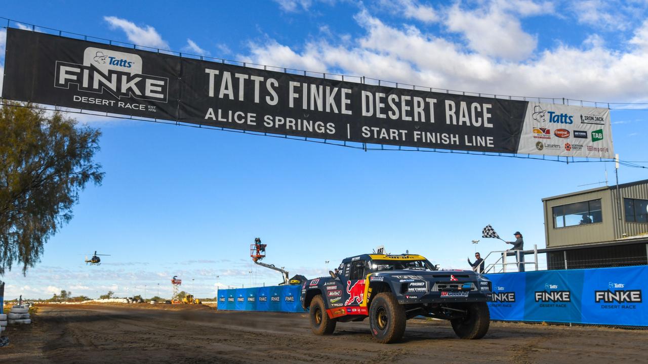 There has been a death and two injuries at Finke Desert Race in Alice Springs. Picture: Finke Desert Race