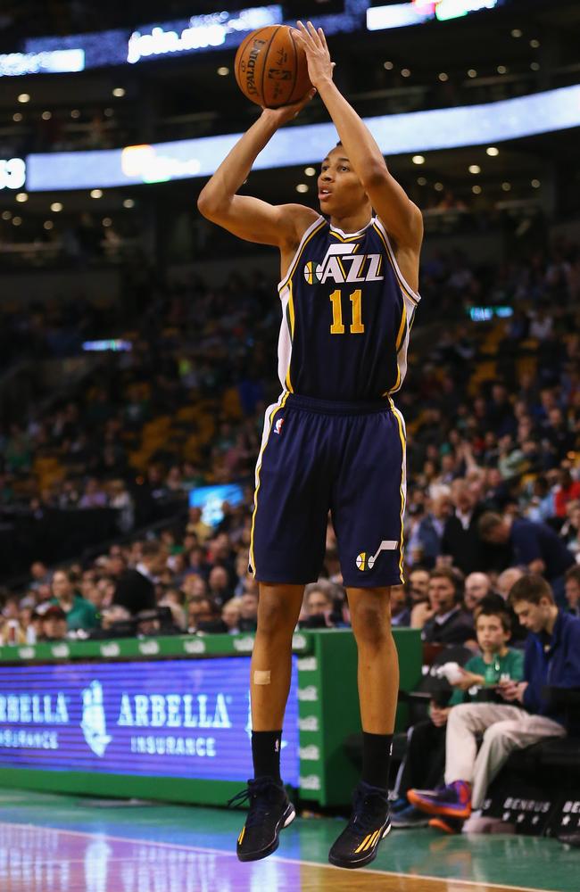 Dante Exum is learning from George Hill.