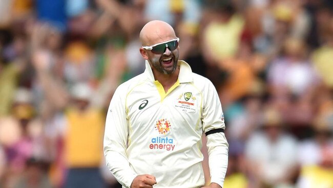 Nathan Lyon is approaching several remarkable milestones in this Ashes series. Picture: Getty