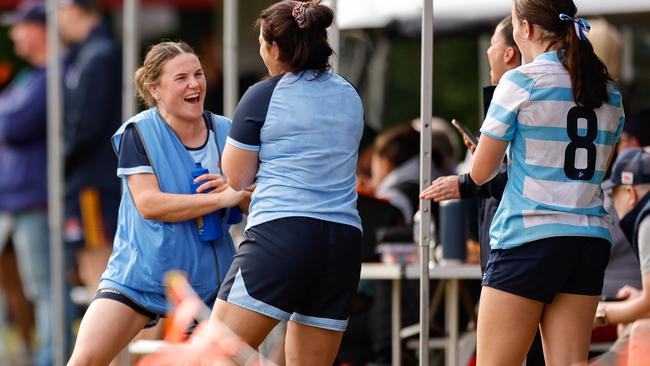 Happy NSW players at the 2024 Australian Schools Rugby Championship