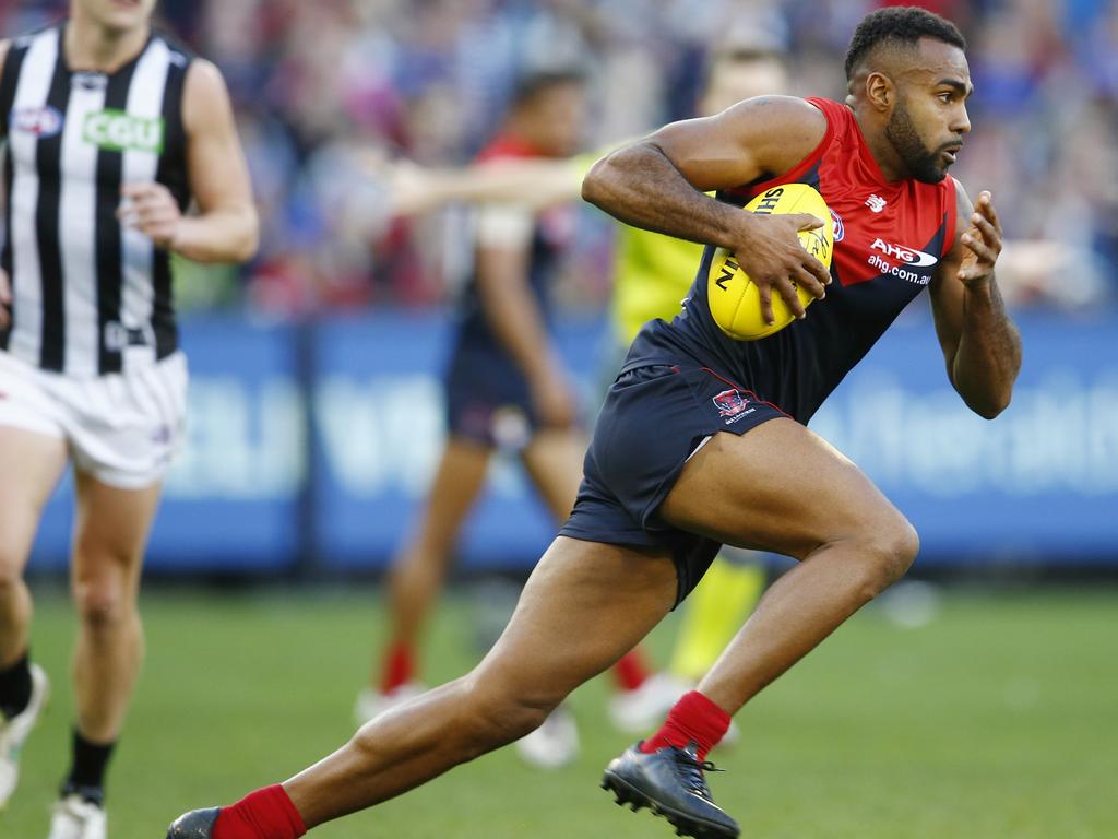 Heritier Lumumba in action against the Pies.