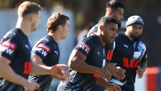 Brad Fittler has dismissed speculation he will make last minute changes to his forward pack. Picture: Mark Kolbe/Getty Images.