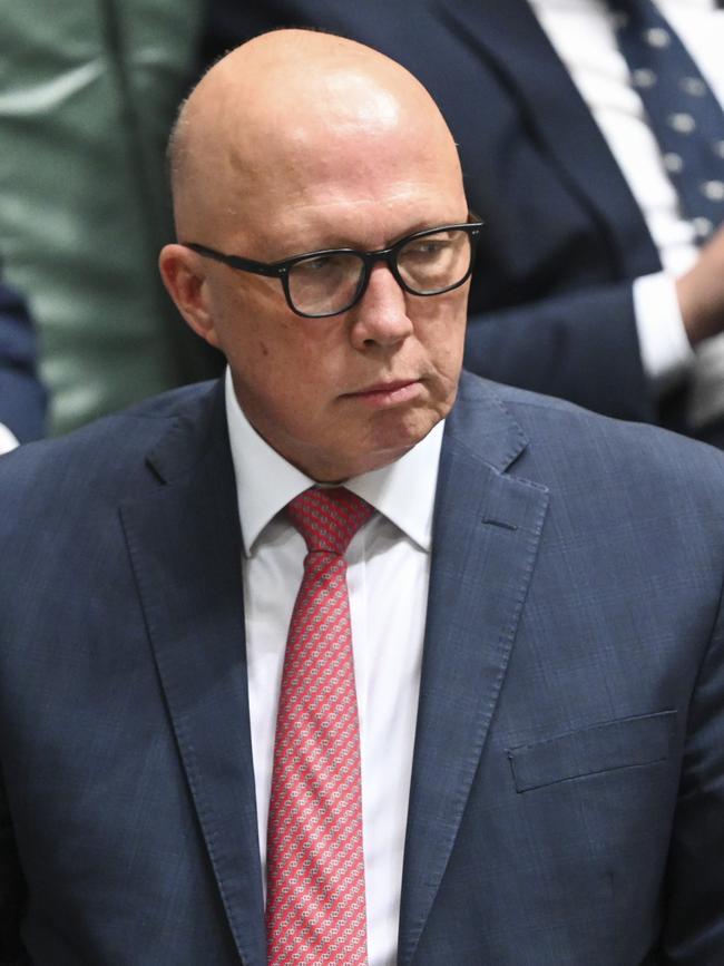 Opposition Leader Peter Dutton. Picture: NCA NewsWire/Martin Ollman