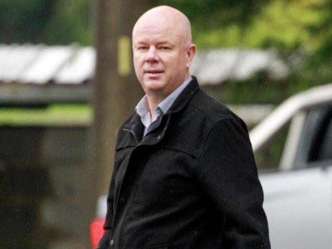 Ms Patterson’s estranged husband Simon Patterson. Picture: David Geraghty
