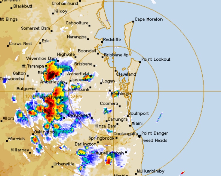 BOM cancels storm warning as system rolls onto the Coast | The Courier Mail