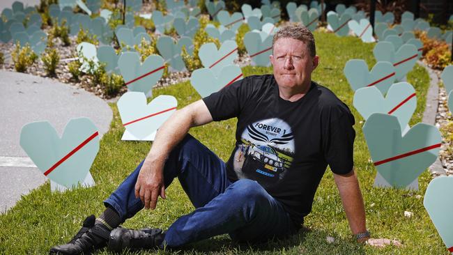 Nigel Smith, who lost his son Lachlan in a car crash. Picture: Sam Ruttyn