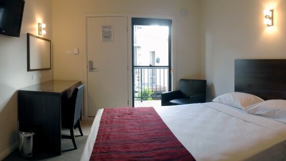 A room at the Homeground Villages accommodation site. Picture: Homeground Villages