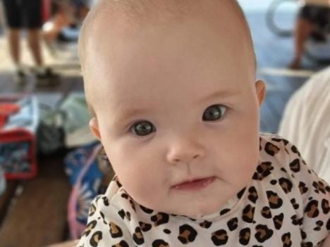 Baby girl Mabel Olive Airi Goya lost her life to pneumococcal meningitis at just six-and-a-half months of age. Picture: Mabel Olive Airi Foundation