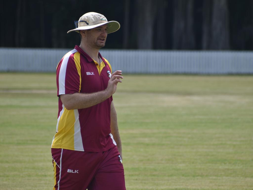 Central Queensland Cricket Championships, senior men, Gladstone versus Central Highlands, Rockhampton Cricket Grounds, on February 22, 2025.