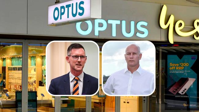 Transport Minister Mark Bailey worked behind the scenes to ensure Optus customers were protected; Shadow Transport Minister Steve Minnikin pushed for the changes.