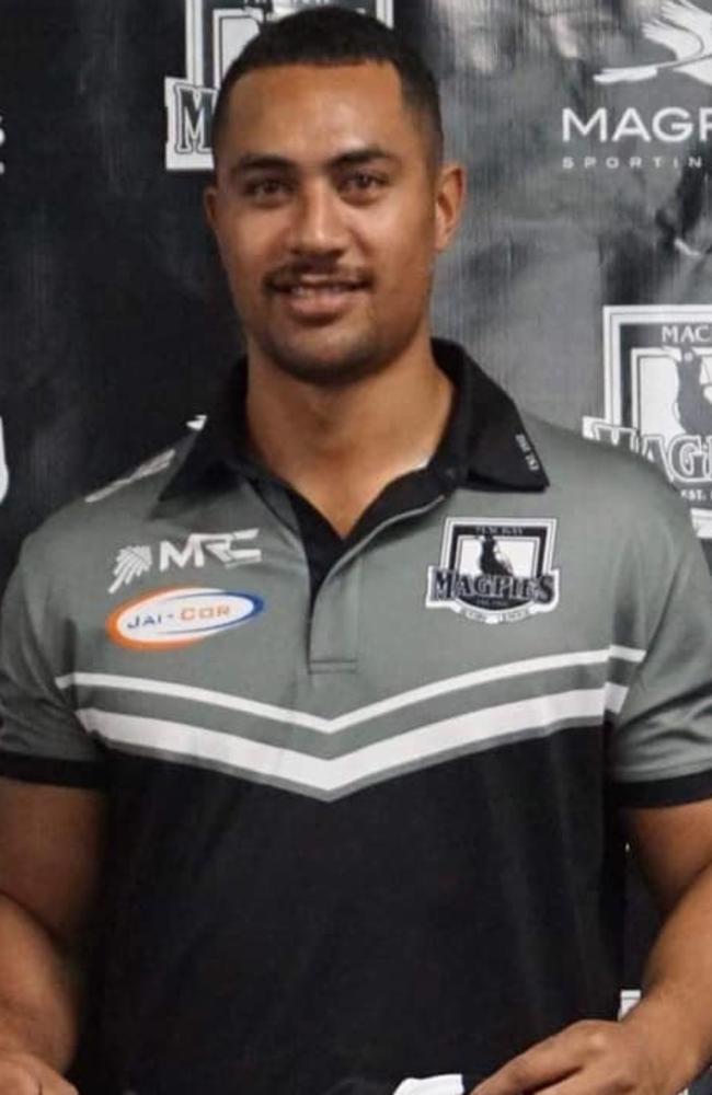 Birdsall Faapepele was allegedly stabbed in the head and abdomen at The Park caravan park at the corner of Broadsound Rd and Farrellys Rd in Paget. Picture: Facebook