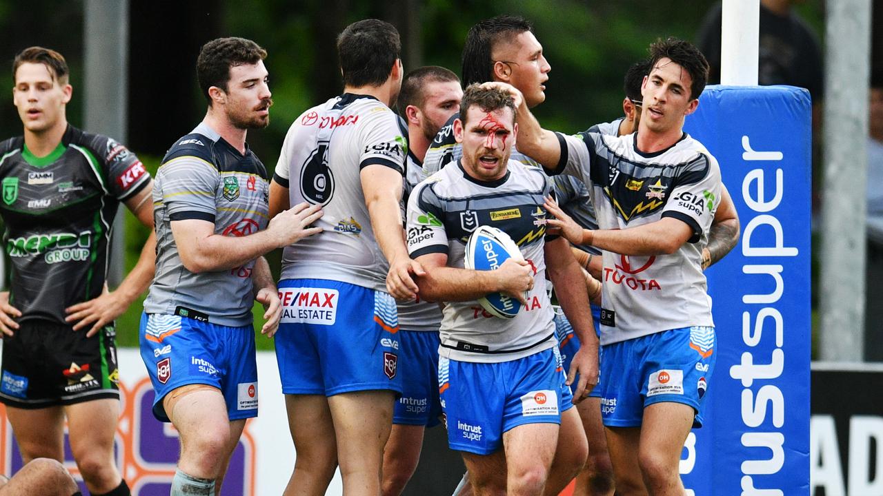 QRL; Pre-season trial – Townsville Blackhawks Vs Northern Pride at Jack Manski Oval. Chris Ostwald. Picture: Alix Sweeney