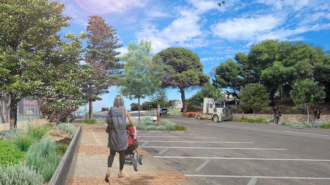 Works planned for Middle Terrace, Penneshaw. Picture: Supplied