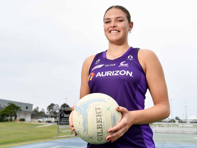 Sunshine Coast netball talent Kirra Tappenden. Picture: Patrick Woods