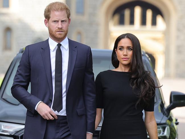 The Sussexes said the column spread “dangerous conspiracy theories”. Picture: Getty