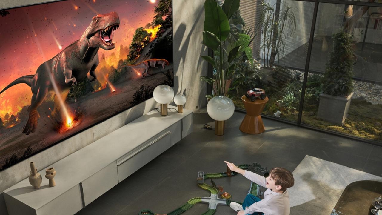 The 7-inch OLED evo Gallery Edition TV, model 97G2 is a monster. Picture: LG