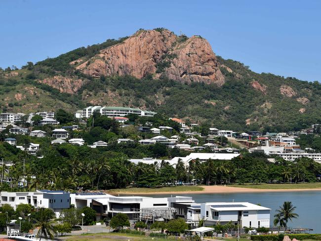 View of Townsville and Castle Hill from the roof of Ardo. Picture: Evan Morgan