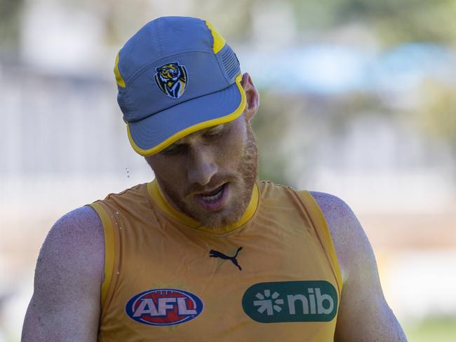 Nick VLASTUIN. AFL Richmond Football Club pre-season training. Picture: Jason Edwards