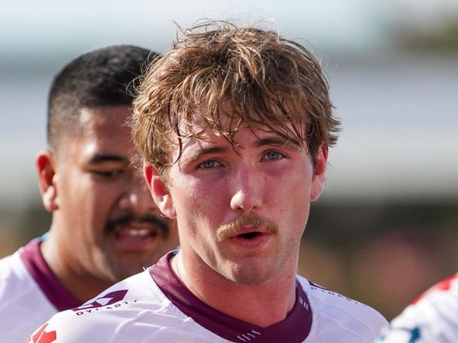 Baden Robinson is one of a pair of young Mackay Cutters guns set for a strong 2025 Hostplus Cup campaign. Picture: Luke Fletcher, QRL