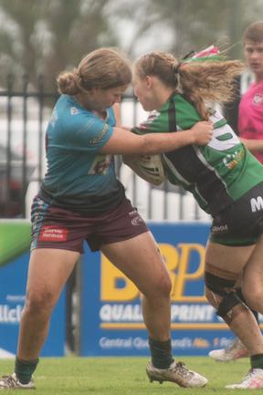 Mackay Cutters vs Townsville Blackhawks Harvey Norman U17's Saturday 22 February 2025 Picture:Michaela Harlow