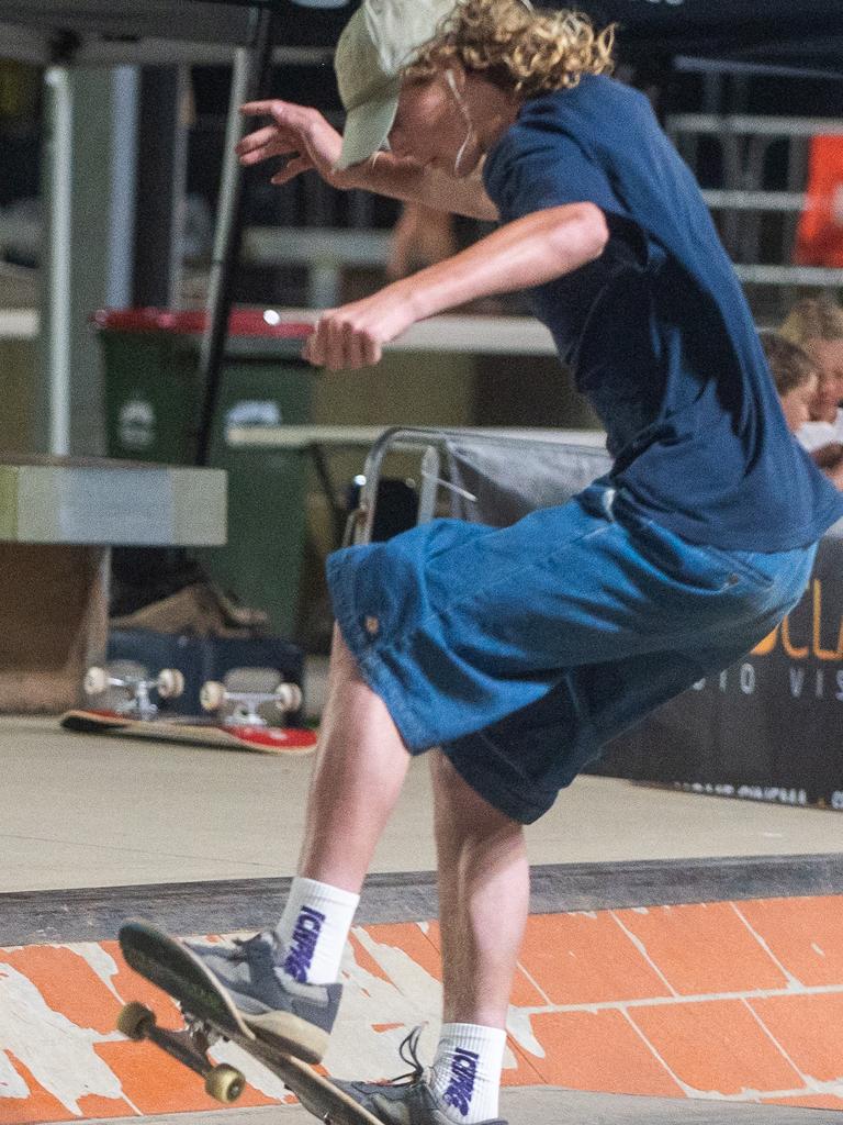 Fano Connor at Rumble On The Reef Sugar Bowl Skatepark Saturday 23 September 2023 Picture:Michaela Harlow