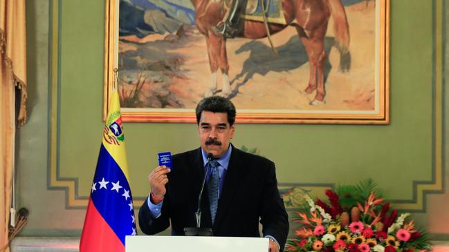 Venezuelan President Nicolas Maduro. Picture: Supplied to AFP