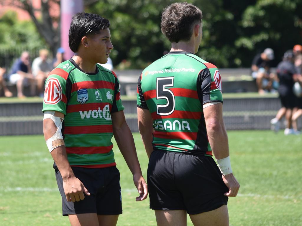 Tylan Black Berryman and the SG Ball Rabbitohs finished the year on a high. Picture: Sean Teuma