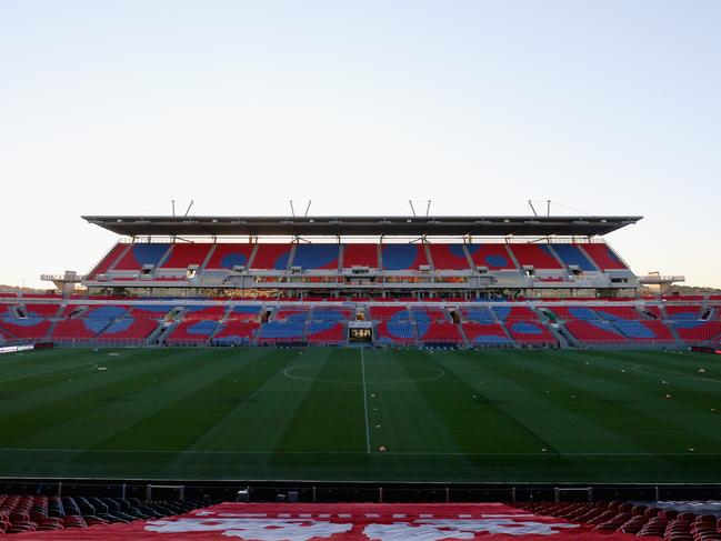 The Knights use McDonald Jones Stadium as their home ground. Picture: Ashley Feder / Getty Images