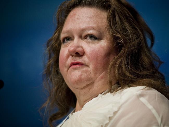 *UNDATED FILE PIX* Australian billionaire mining magnate, businesswoman and heiress Gina Rinehart. Picture: NCA NewsWire