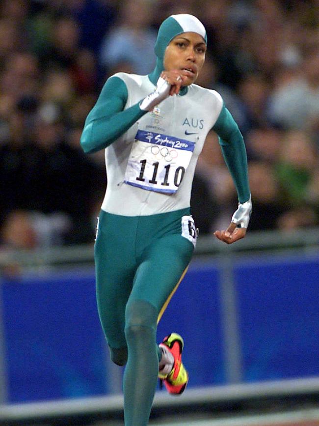 Sam Virgo counts Australian athlete Cathy Freeman as one of her idols.