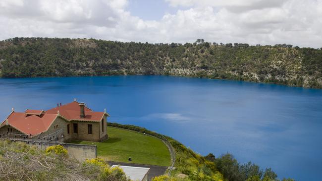 Mount Gambier’s Blue Lake.