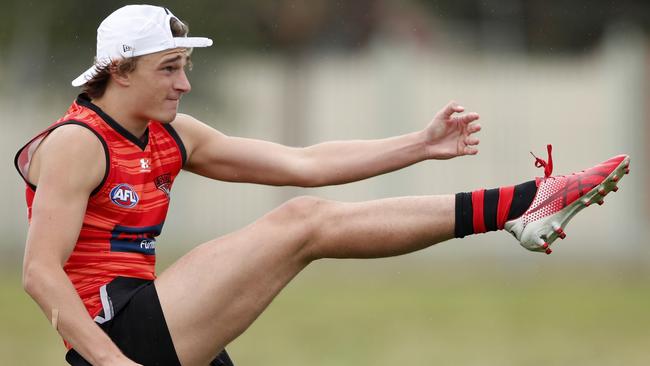 Harrison Jones hasn’t put a foot wrong this pre-season. Picture: Dylan Burns/AFL Photos via Getty Images