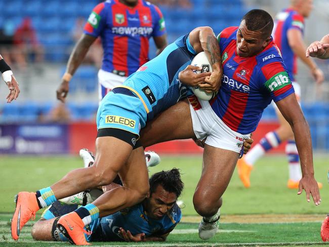 Jacob Saifiti made a big impression in the season opener. Picture: Adam Head