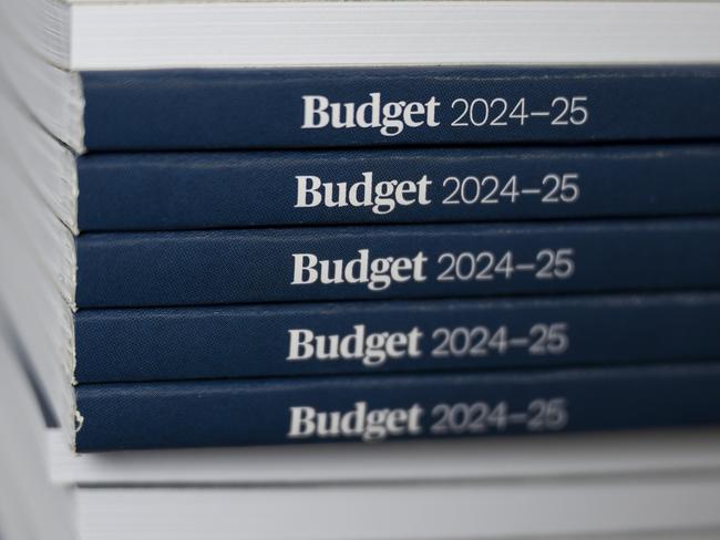 CANBERRA, Australia, NewsWire Photos. May 12, 2024: ÃÂ The 2024-25 Federal Budget papers come off the printer at CanPrint in Fyshwick, Canberra. Picture: NCA NewsWire / Martin Ollman