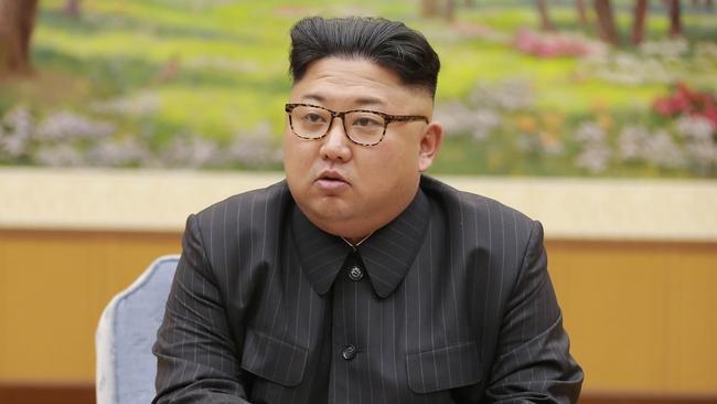 North Korean leader Kim Jong-un ordered the detonation of Sunday’s hydrogen bomb. Picture: AFP/KCNA via KNS