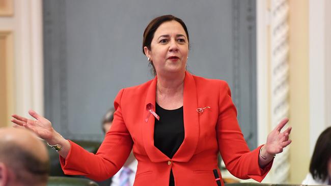 Queensland Premier Annastacia Palaszczuk said she will review the special arrangement unless she hears from Robert Katter. Picture: AAP/Dan Peled