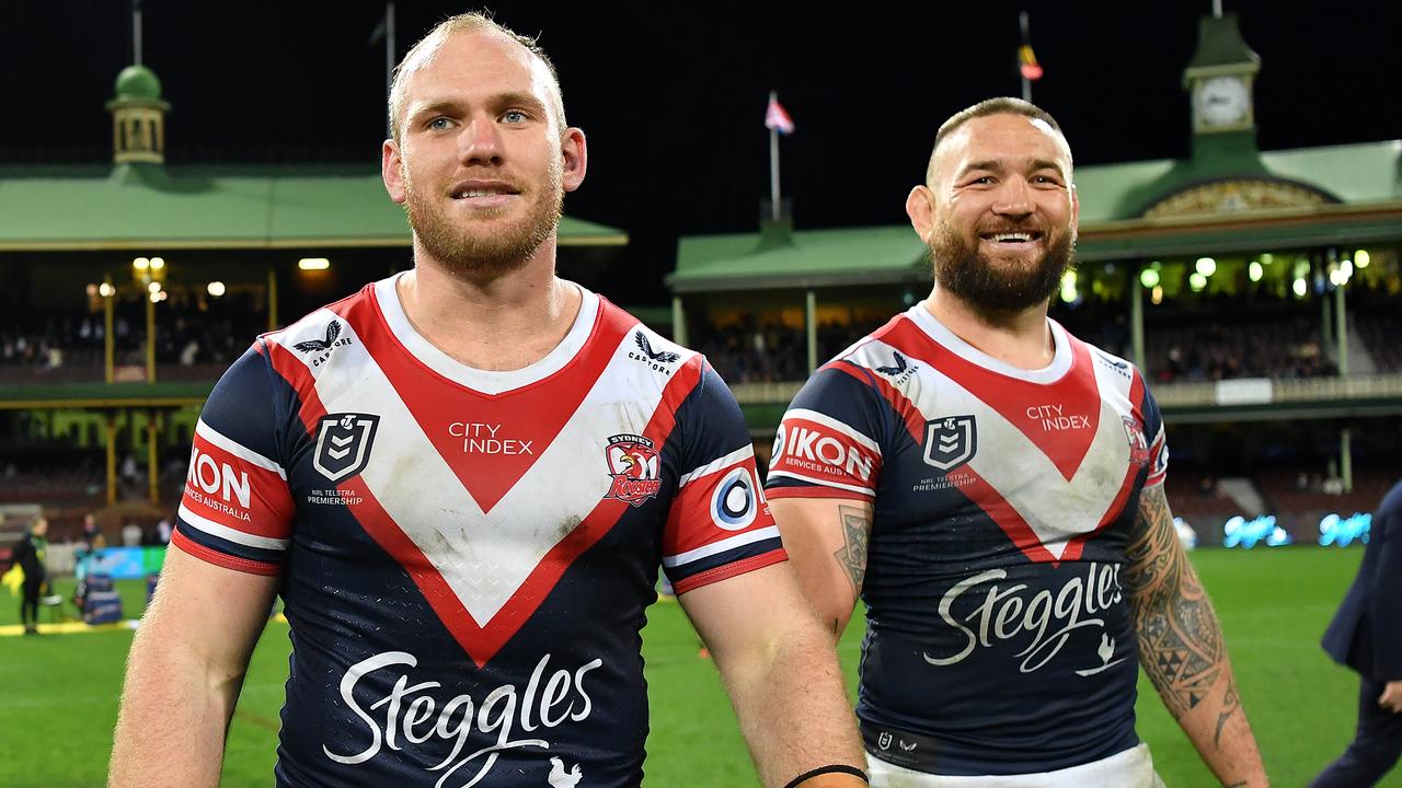 Matt Lodge and Jared Waerea-Hargreaves have formed a formidable combination. NRL Imagery