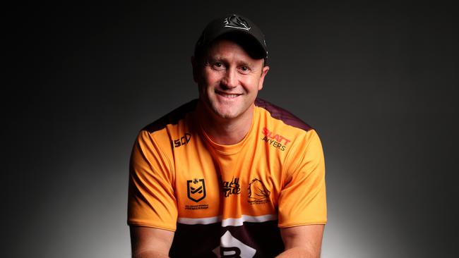 Broncos NRLW coach Kelvin Wright. Picture: Peter Wallis