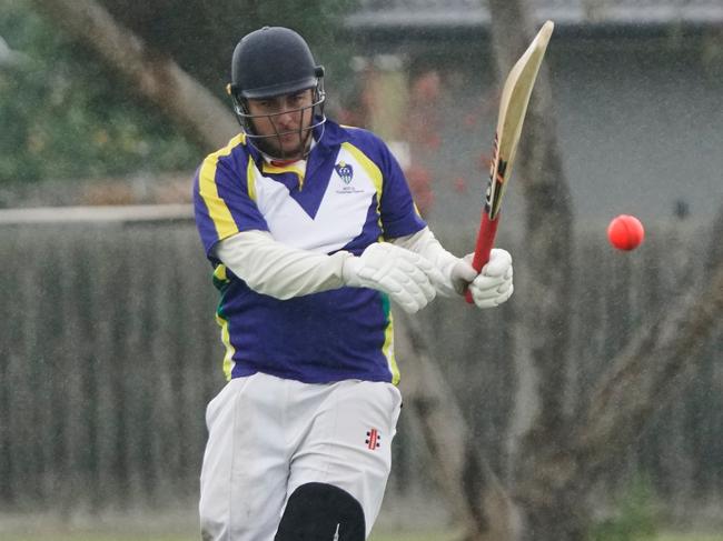 Marcus Murphy batting for Victoria. Picture: Valeriu Campan