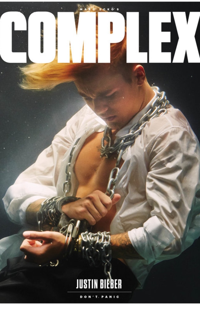 Justin Bieber for Complex Magazine. Picture: Complex Magazine