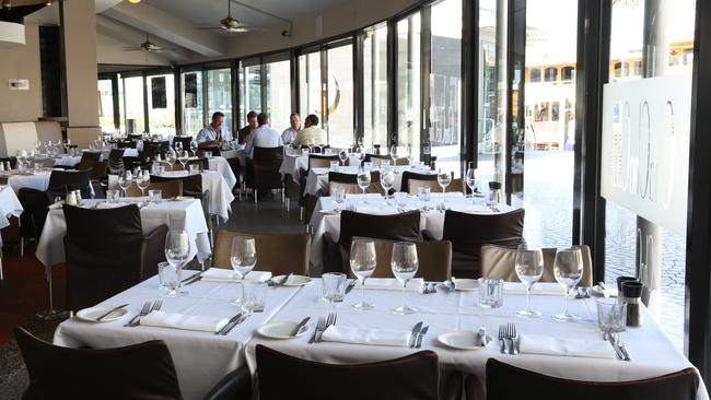 Cha Cha Char’s classy fitout compliments its perfect steaks. Picture: Richard Waugh