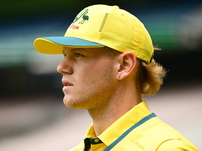 MELBOURNE, AUSTRALIA - NOVEMBER 04: Jake Fraser-McGurk of Australia looks on during game one of the Men's One Day International series between Australia and Pakistan at Melbourne Cricket Ground on November 04, 2024 in Melbourne, Australia. (Photo by Quinn Rooney/Getty Images)