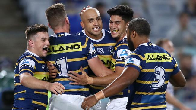 The Eels are set to play the Wests Tigers at the brand new Bankwest Stadium on Monday. (Photo by Matt King/Getty Images)