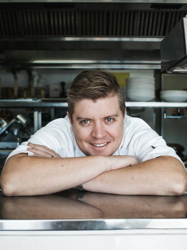 Richard Ousby, executive chef of Stokehouse restaurants in Melbourne and Brisbane.