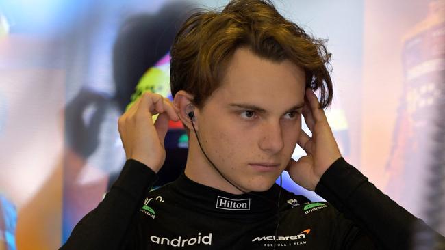 McLaren's Australian driver Oscar Piastri will wrap up an impressive rookie season in Abu Dhabi. Picture: AFP