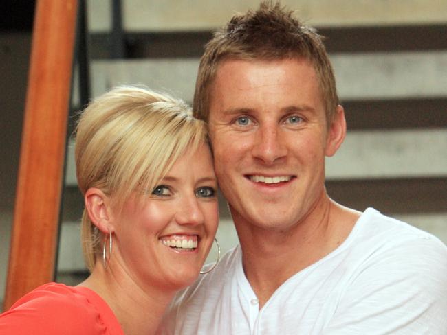 Jodie and Greg Oddy. Picture: File