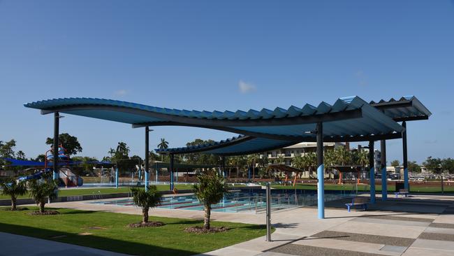The $26.8 million Casuarina Aquatic and Leisure Centre will open to the public on July 13 for a family fun day. Picture: Alex Treacy