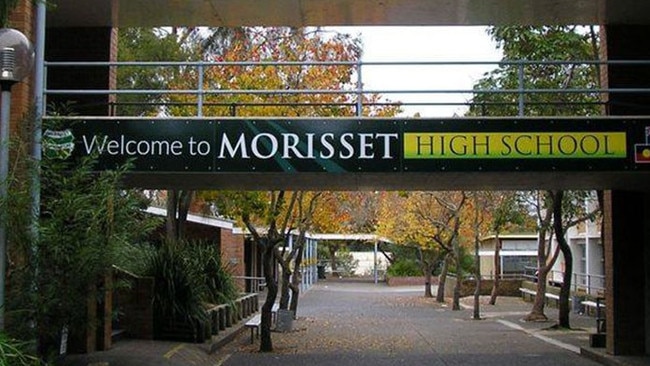 Morisset High School was closed for deep cleaning after a student tested positive. Picture: Supplied.