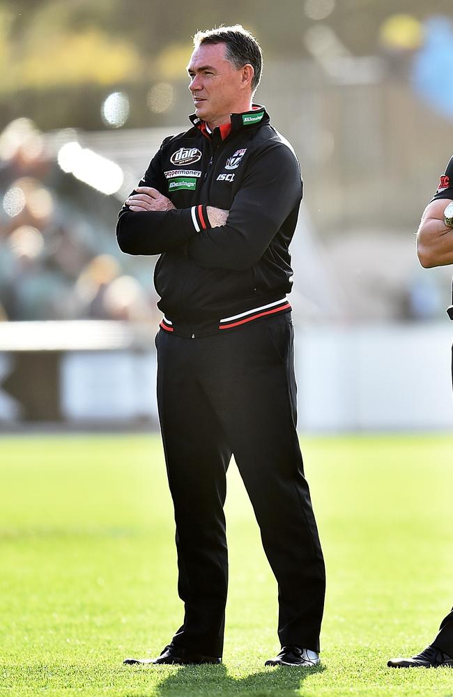 Saints coach Alan Richardson says expectation has risen internally and externally. Picture: Getty Images