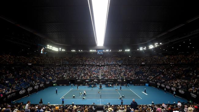 The Australian Open has become a sports business behemoth. Picture: AFP